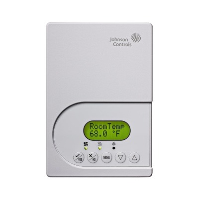 Un termostato wifi de Johnson Controls para la monitorización remota de la  temperatura del hogar • CASADOMO